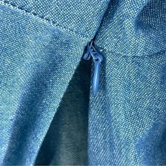 Ryu Size Large 3/4 Sleeve mini scatter dress Women's 8562 - Picture 8 of 10